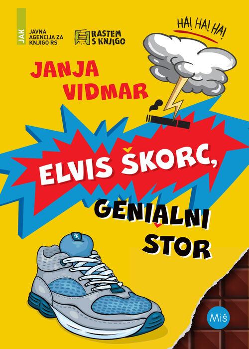Naslovnica knjige Elvis Škorc, genialni štor