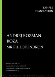 Andrej Rozman Roza: Mr Philodendron, Individual sample translation