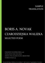 Boris A. Novak: Czarodiejska walizka, Individual sample translation