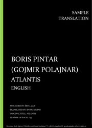 Boris Pintar: Atlantis, English, Individual sample translation