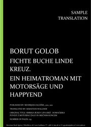 Borut Golob: Fichte Buche Linde Kreuz, Individual sample translation