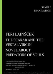 Feri Lainšček: The Scarab and the Vestal Virgin, Individual sample translation