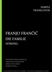 Franjo Frančič: Die Familie, Individual sample translation
