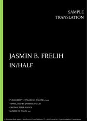 Jasmin B. Frelih: In/Half, Individual sample translation