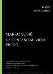 Marko Sosič: Da lontano mi vieni vicino, Individual sample translation