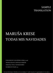 Maruša Krese: Todas mis Navidades, Individual sample translation