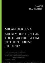 Milan Dekleva: Selected Poems, English, Individual sample translation