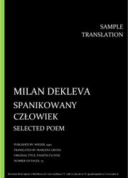 Milan Dekleva: Spanikoway człowiek, Individual sample translation