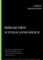 Miriam Drev: W pozłacanym mieści, Individual sample translation
