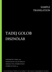 Tadej Golob: Disznóláb, Individual sample translation