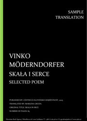 Vinko Möderndorfer: Skała i serce, Individual sample translation