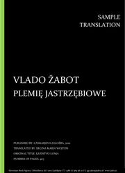 Vlado Žabot: Plemię Jastrzębiowe, Individual sample translation