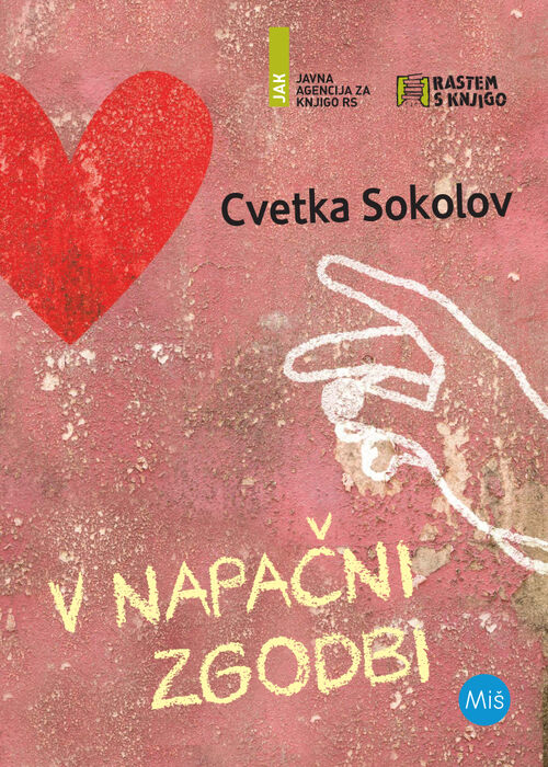 Naslovnica knjige V napačni zgodbi