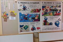 Razstava Pot knjige na OŠ Matije Čopa, Kranj, 8.–17. maj 2017