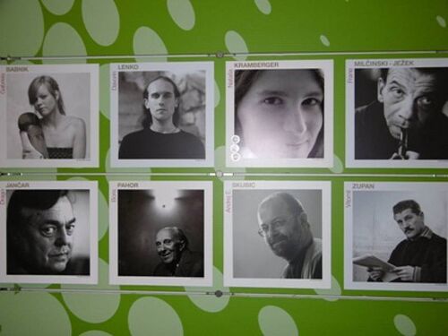 Fotografije slovenskih avtorjev na frankfurtskem knjižnem sejmu 2014