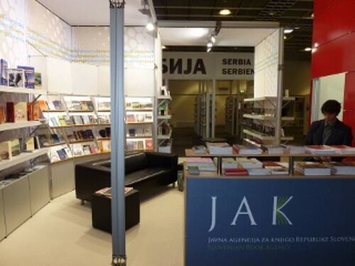 Slovenska stojnica na knjižnem sejmu v Frankfurtu 2012